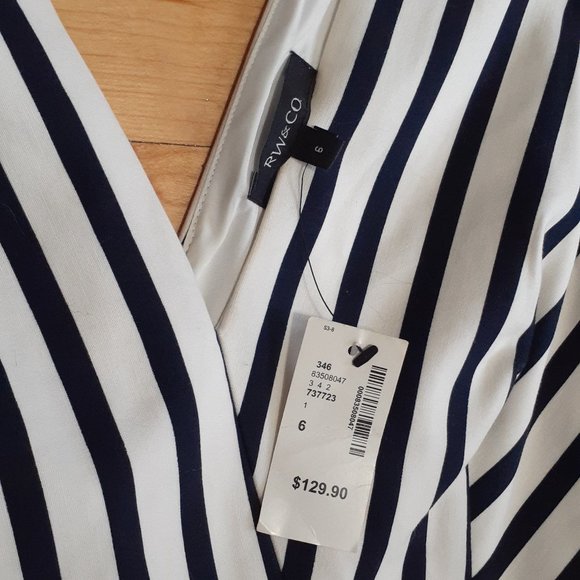 Robe noir et blanche RW & CO taille 6 - Picture 6 of 15